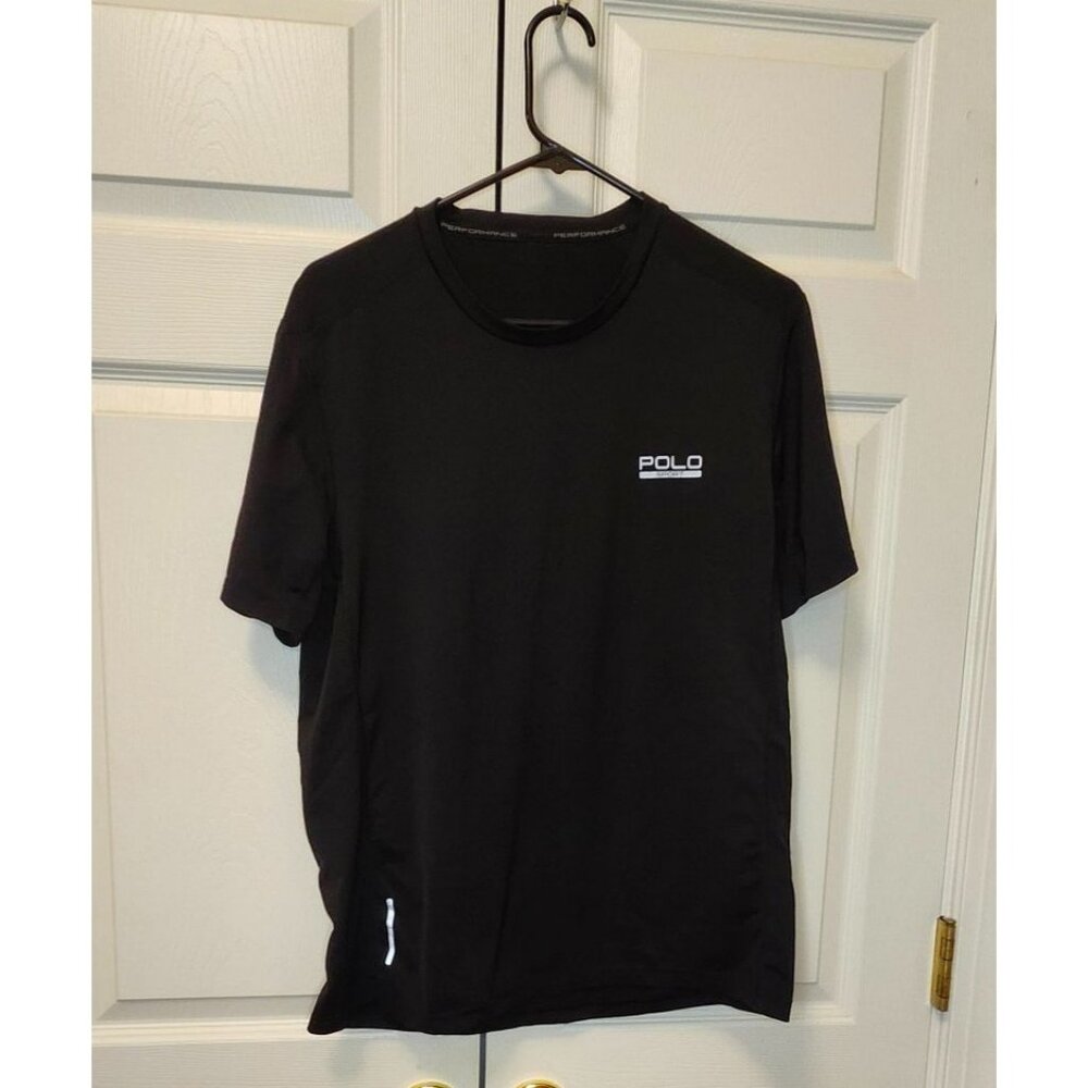 Youth Boy Black Polo Sport Performance Athletic Shirt PSIS PSXV Size XL 18/20 ?